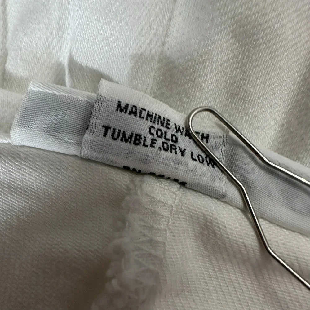 Bryn Walker Womens Minimalist Quiet Luxury Pants Size XL Old Money Capsule White